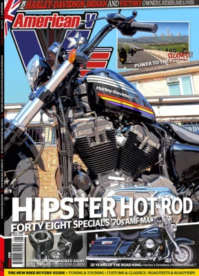 American-V Magazine Issue 96 June/July '19 UK Harley-Davidson Indian Motorcycles