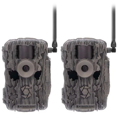 Stealth Cam Fusion Max Cellular Trail Camera 80ft IR Detection High Res 36MP - Image 1 of 4