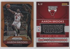 2015-16 Panini Prizm Orange Prizm /65 Aaron Brooks #87