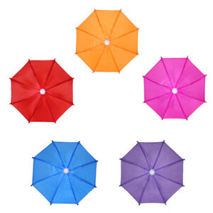 5Pcs Mini Clear Umbrellas for Photography Props and Home Decor-SO