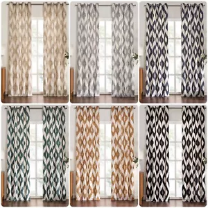Destinations by Waverly® Davian 63" 84" 95" Light Filtering Window Curtain Panel - Picture 1 of 19