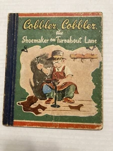 Cobbler Cobbler The Shoemaker On Turnabout Lane 1948 Sturdibilt James Jonathan - Picture 1 of 7
