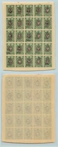 Armenia 1920 SC 149a MNH  imper  block of 25 . e8645 - Picture 1 of 2