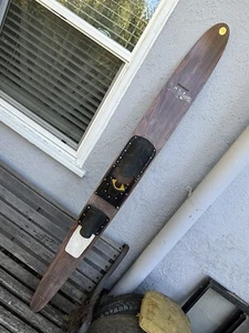 Vintage Nash Riviera Formica “woodie” Single Slalom Waterski - Picture 1 of 11