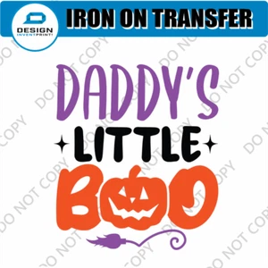 Disfraz de Halloween utilería hierro en transferencia pegatina decoraciones camiseta niñas niños - Imagen 1 de 6