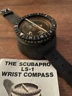 Vintage SCUBAPRO LS-1 Divers Wrist Compass -Dual Digit Readout 1978 Scuba Diving