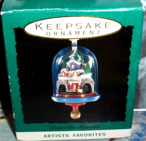 Round The Mountain`1993`Miniatur-Drehknopf & See Train Travel,Punze Ornament - Bild 1 von 6