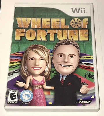 Wheel of Fortune (Nintendo Wii, 2010)Complete With Manual F2 - Image 1 of 4
