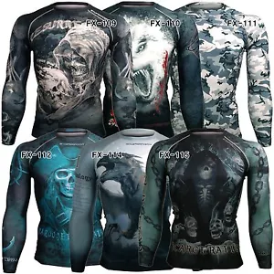 BTOPERFORM Skin Tight Compression Base Layer Under Rash guard MMA Gym S-3 - Picture 1 of 44