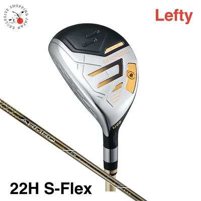 HONMA Beres 09 Lefty Utility Hybrid Club 22H ARMRQ FX 3S 3Star S-Flex 2024 MTO  - Image 1 of 4