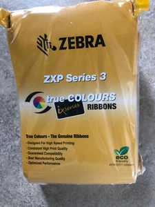 ZEBRA ZXP Series 3 true Colours Ribbons (ZXP Series) Farbe YMCKO -280 Prints - Bild 1 von 2