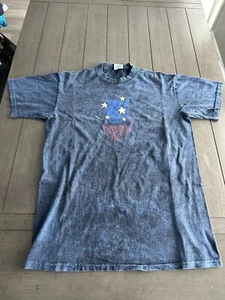 Vintage Single Stitch Tie-Dye Acid Wash T-Shirt - Washington DC - Political Gr. L - Bild 1 von 6