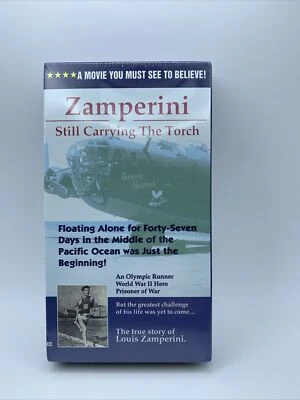 Zamperini, Still Carrying the Torch on VHS, Inspirational, Factory Sealed - Image 1 of 4