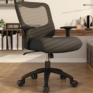Big and Tall Office Chair 500lbs Heavy Duty Office Chair with Lumbar Support - Picture 1 of 5