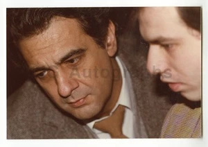 Placido Domingo - Original Vintage Photo by Peter Warrack - Unpublished - Picture 1 of 1