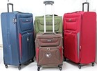 X Large 4 Wheel Suitcase Medium Expandable Lightweight Luggage Travel Cases Bag