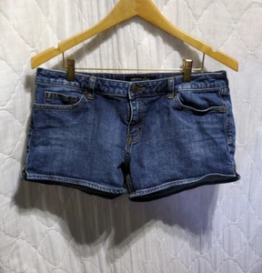 Pantalones Cortos London Jean Para Mujer Talla 10 Azul Denim Bolsillos Elásticos Calidad Premium - Imagen 1 de 8