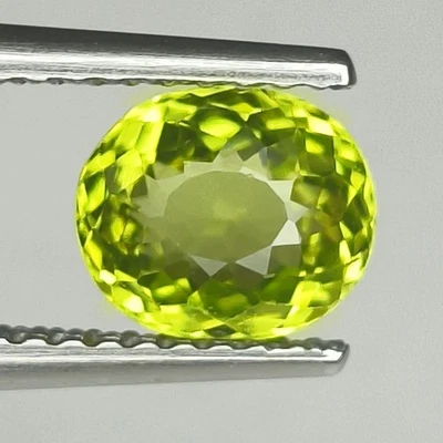 💕100% NATURAL 1.42Cts BEAUTIFUL SUPER GREEN PAKISTAN PERIDOT . - Image 1 of 4