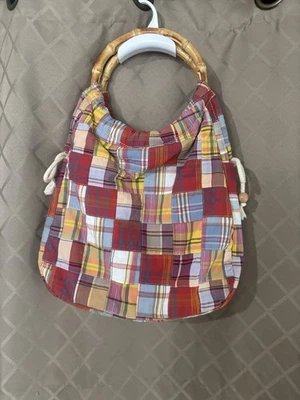 Bolso de Mano Hobo J Crew Patchwork Abuela Elegante en Tendencia Cartera Hippie Boho Foto 1 de 4