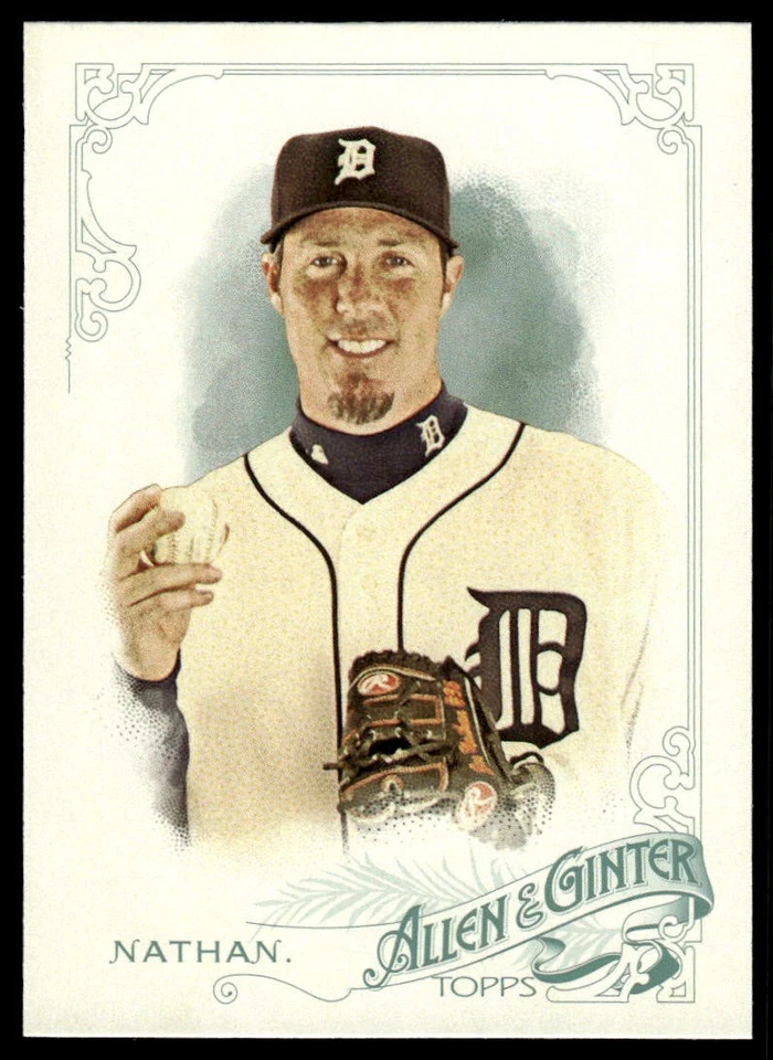 2015 Topps Allen & Ginter Joe Nathan #295 Detroit Tigers - Image 1 of 2