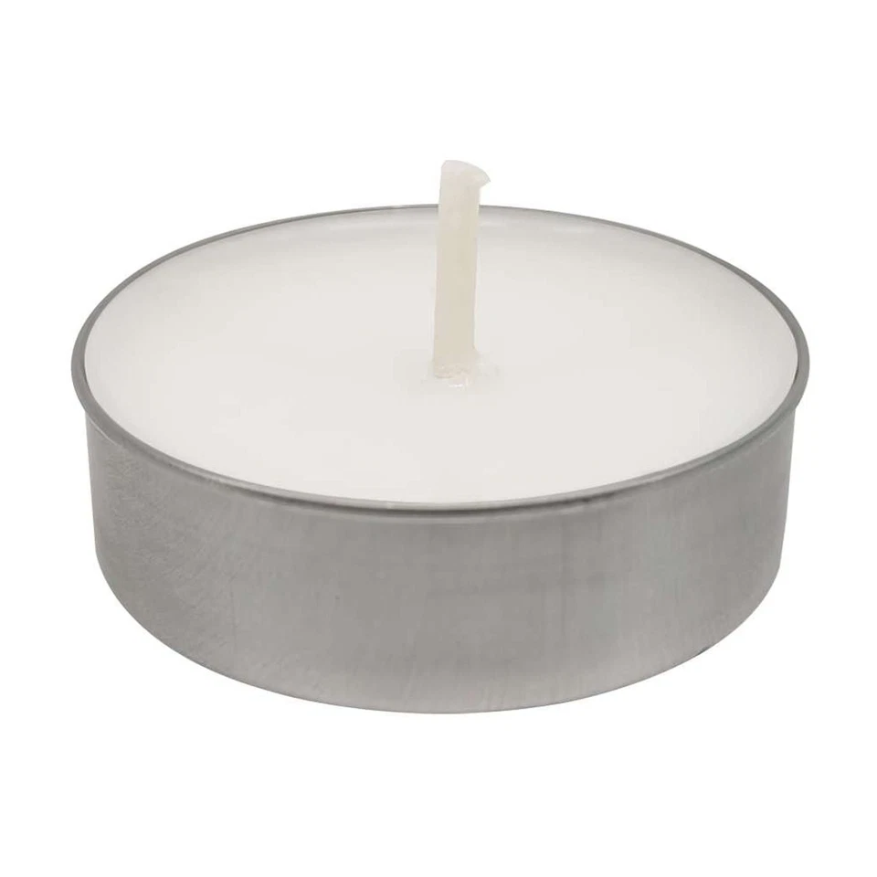 Mainstays White Unscented IndoorOutdoor Tealight Candles 100 Count