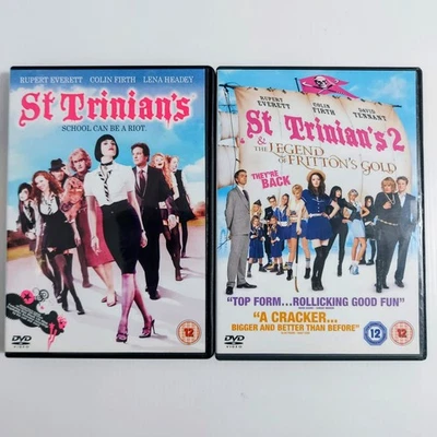 DVD Comedy St Trinians 1 And 2 Frittons Gold 3 Disc Set Gemma Arterton Tennant - Image 1 of 4
