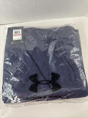 Under Armour Men's UA Rival Fleece Pants Loose 3XL Navy 1320739-410 - Image 1 of 4