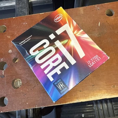 Intel i7-7700 3.60GHz 8MB Quad Core CPU Processor LGA 1151 SR338 - Image 1 of 3