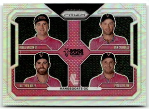 2024 Panini Liv Golf Prizm No. 63 Bubba Watson Wolff Campbell Uihlein Silver - Bild 1 von 2