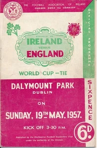 Republik Irland - England (WM-Qualifikation) 1957 - Bild 1 von 1