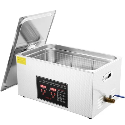 Uimoso 22L Ultrasonic Cleaner with Timer Heating Machine Digital Sonic Cleaner - Image 1 of 4