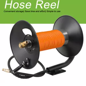 Hochdruckreiniger Schlauchtrommel 100 FT 4000 PSI Waschmaschine Schlauchtrommel hergestellt für 3/8" Schlauch - Bild 1 von 17