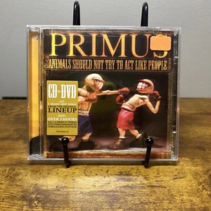 PRIMUS - Animals Should Not Try To Act Like People CD + DVD Album - Sealed NEW - Picture 1 of 5