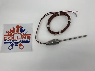 MI7573EEUL5.5x75 UEC 1431 5-1/4" RTD Stainless Steel 4-Wire Temperature Probe - Image 1 of 4