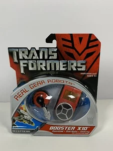2006 Hasbro Transformers BOOSTER X10 - Real Gear Robots - Decepticon NEW Sealed - Picture 1 of 6