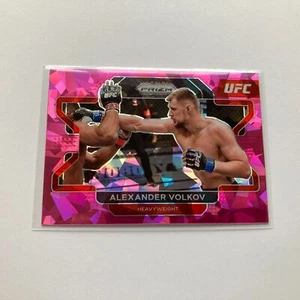 Alexander Volkov 2022 Panini Prizm UFC Cracked Pink Ice Prizm Card #45 - Picture 1 of 2