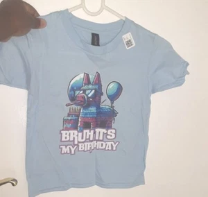 Bruh It's My Birthday Llama Pinata Boy Girl Family Party Bday T-Shirt (7) - Picture 1 of 4