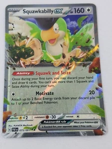 Squakabilly ex 075/091 Pokemon Holo Double Rare Paldean Fates NM - Bild 1 von 2