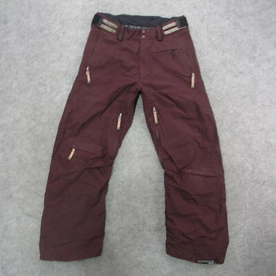 Pantalones de Snowboard Bonfire Para Hombre M Rojo Impermeable Carga Bolsillo Cinético Pantalones de Nieve Foto 1 de 4