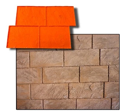 Vertical concrete Stamp Mats Decorative Concrete Walls Veneer Stone Stone Patter - Image 1 of 3