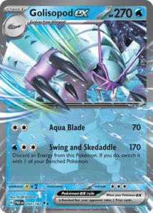 Pokemon Golisopod ex 050/182 Double Rare Holofoil Paradox Rift - Bild 1 von 1