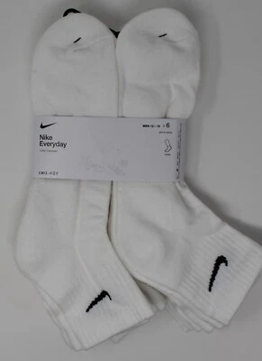 Nike Everyday Algodón Acolchado Dri-Fit Hombre Tobillo 12-15 Blanco SX7669-100 Foto 1 de 3