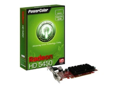 Radeon HD 5450 PowerColor ATI (AX5450 512K3-SH) GDDR3 SDRAM PCI Express x16  - Image 1 of 4