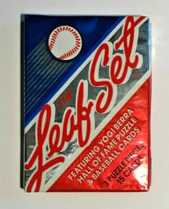 1990 Leaf Series 1 Baseball Cards, 1 Sealed Wax PACK From Wax Box, 15 Cards - Picture 1 of 3