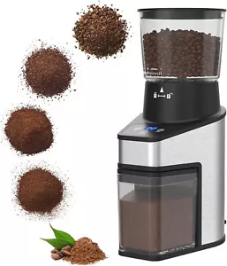 Cobuy Burr-Coffee Grinder Electric w-Adjustable Settings Stainless Steel - Picture 1 of 8