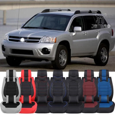 5 Seat Front Rear Set Seat Cover Custom Leather / 2Front For Mitsubishi Endeavor - Image 1 of 4