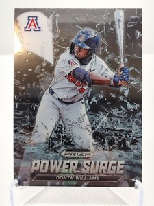 Donta' Williams 2021 Panini Prizm Draft Picks Power Surge 