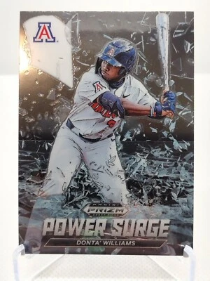 Donta' Williams 2021 Panini Prizm Draft Picks Power Surge Baltimore Orioles  - Image 1 of 2