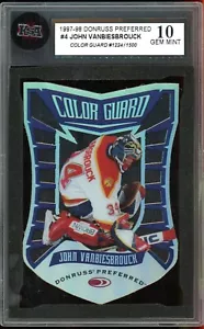 1997-98 Donruss Preferred Color Guard /1500 #4 John Vanbiesbrouck KSA 10 Gem MT - Picture 1 of 2