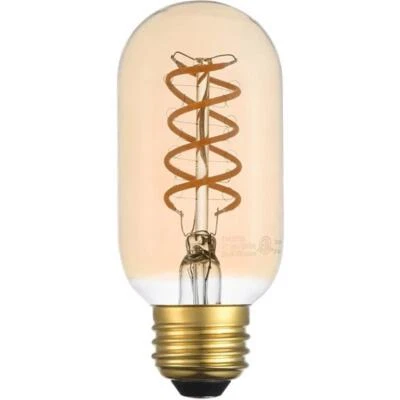Elitco Lighting Nostalgic 6W 3000K Vertical Helix LED Light Bulb (Set of 6) - Image 1 of 2